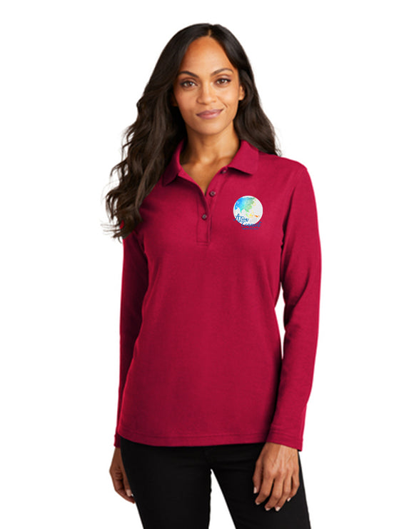 Michaels Asia Connect Women's Long Sleeve Polo