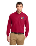 Michaels Unisex Long Sleeve Polo Shirt- PRIDE