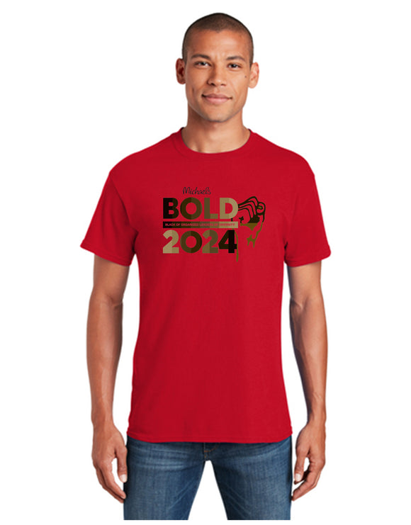 Michaels 2024 BOLD T-shirts (New) MI190