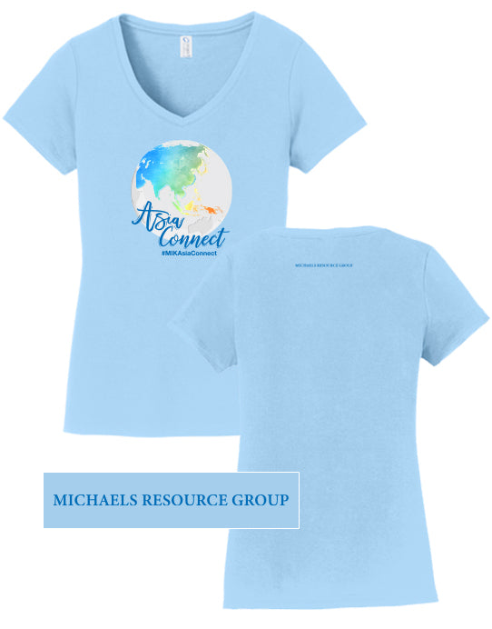 Michael's Asia Connect Women's V-Neck T-shirts