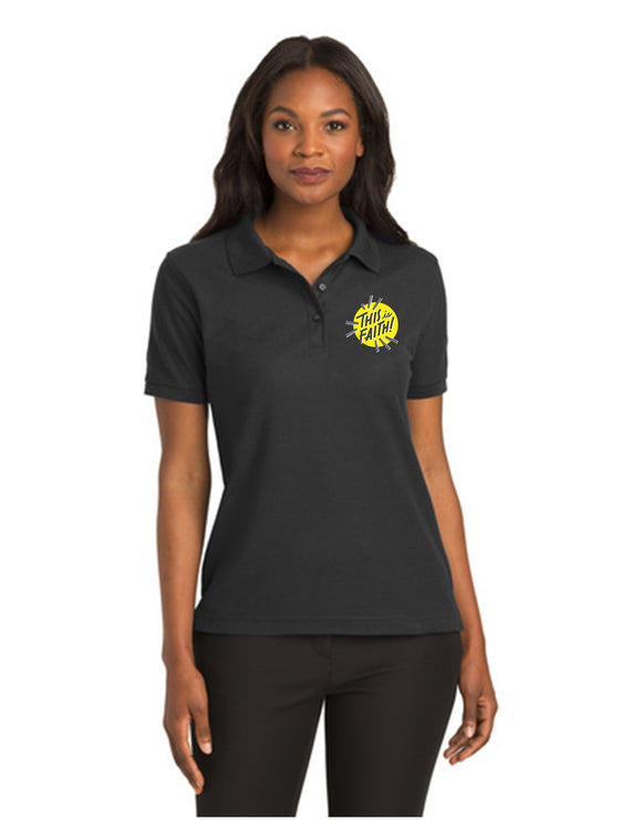 Michaels Short Sleeve Polo Shirt WOMEN'S-THIS IS FAITH