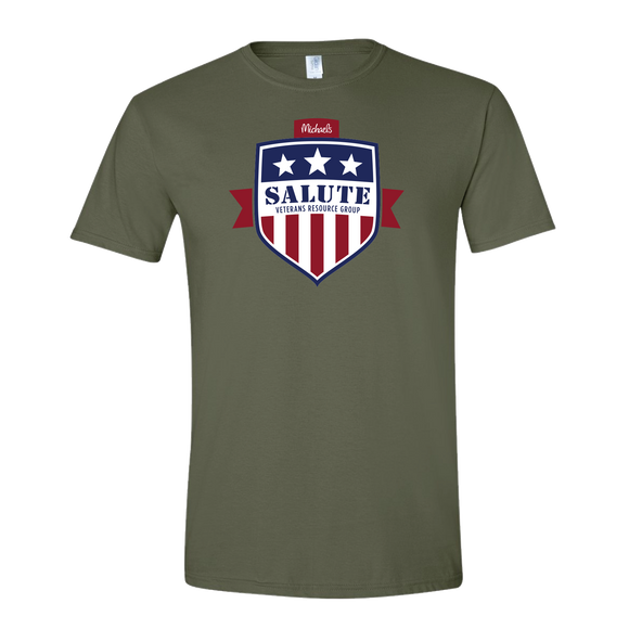 Michaels SALUTE OUR VETERANS T-Shirt USA